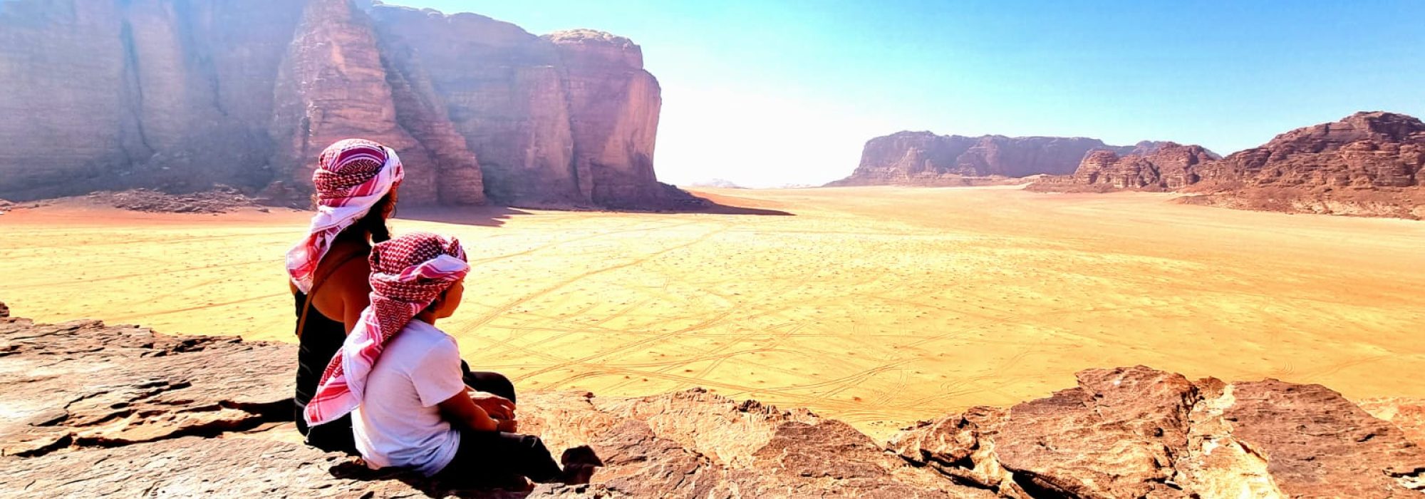 MATHIS ET MOI VUE JORDANIE